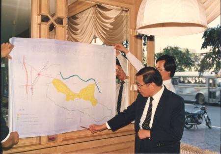 雲林縣提供國立中正大學建校預定用地略圖