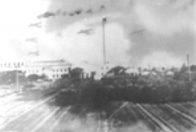 北港糖廠 遭受盟軍轟炸