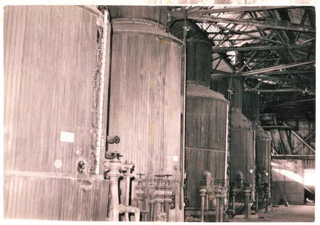 虎尾糖廠第二工場結晶罐老照片