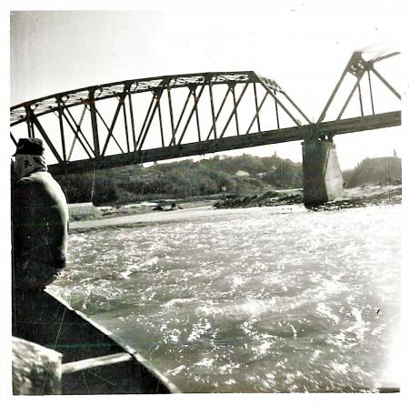 縱貫官線濁水溪鐵道橋老照片