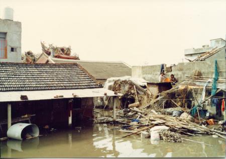 艾貝颱風與口湖鄉
